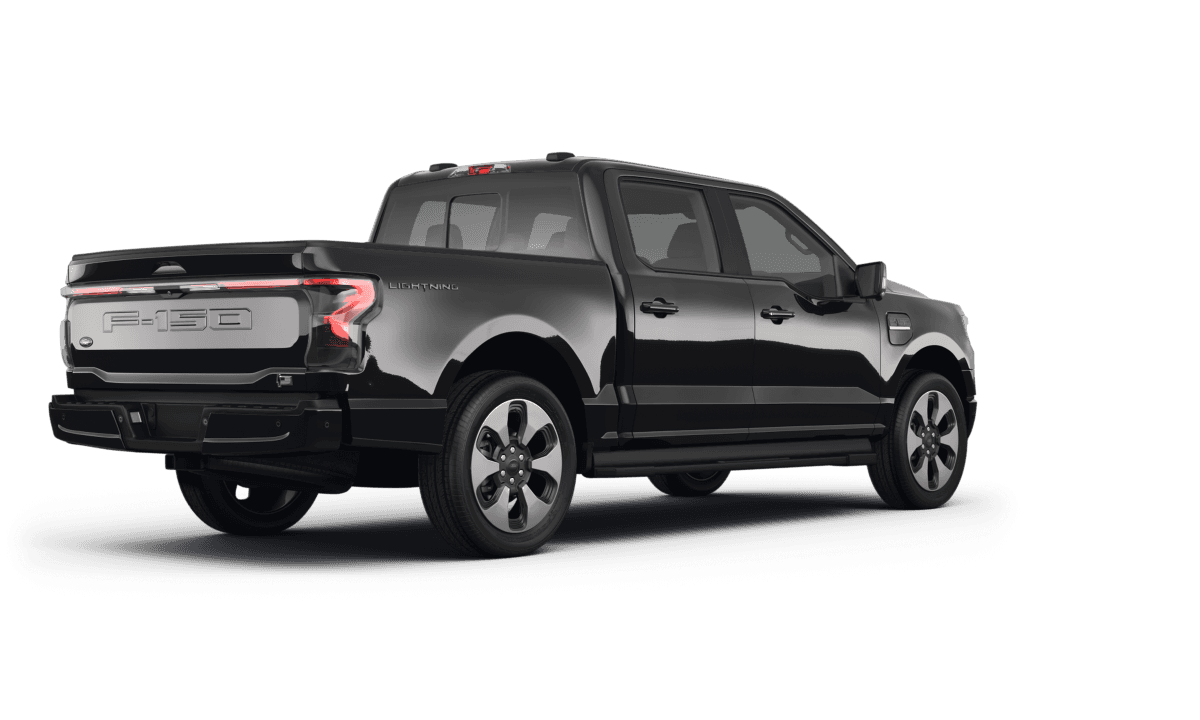 Ford F-150 Lightning - Back view Ford F-150 Lightning - Back view